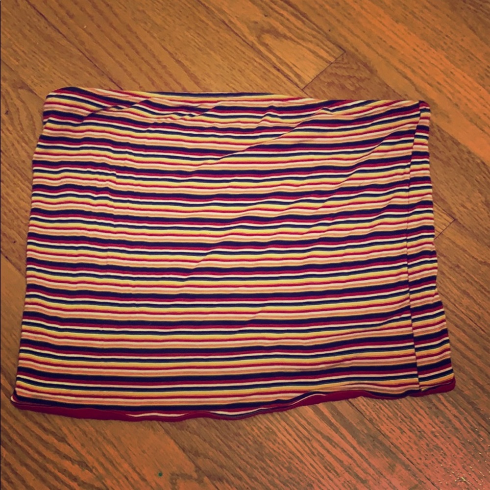 Colorful tube top